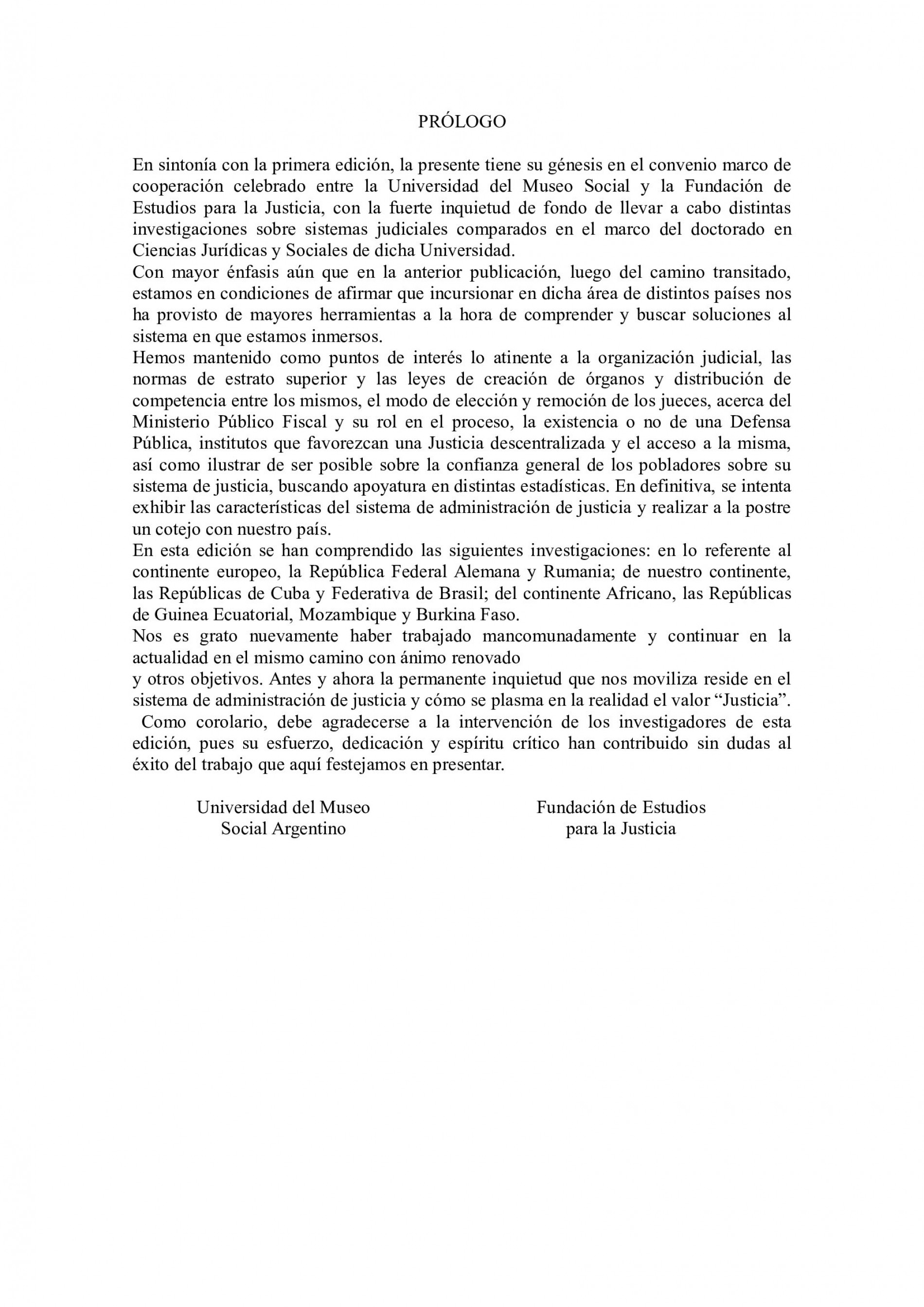Sistemas Judiciales Comparados II. COORDINADOR: Nicolás Grappasonno.