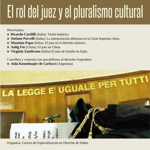 » El rol del juez y el pluralismo cultural «