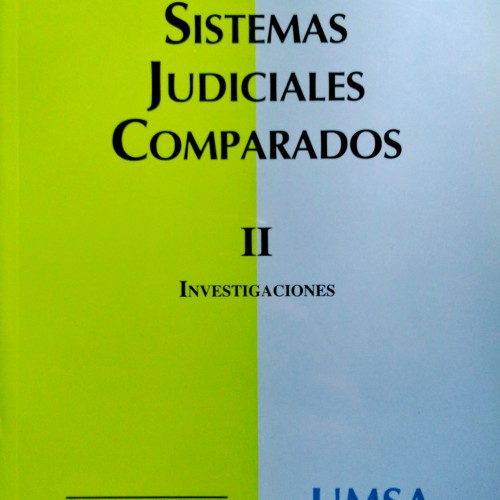 «SISTEMAS JUDICIALES COMPARADOS – TOMO II»