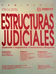 esructuras judiciales. destinado a magistrados funcionarios y abogados