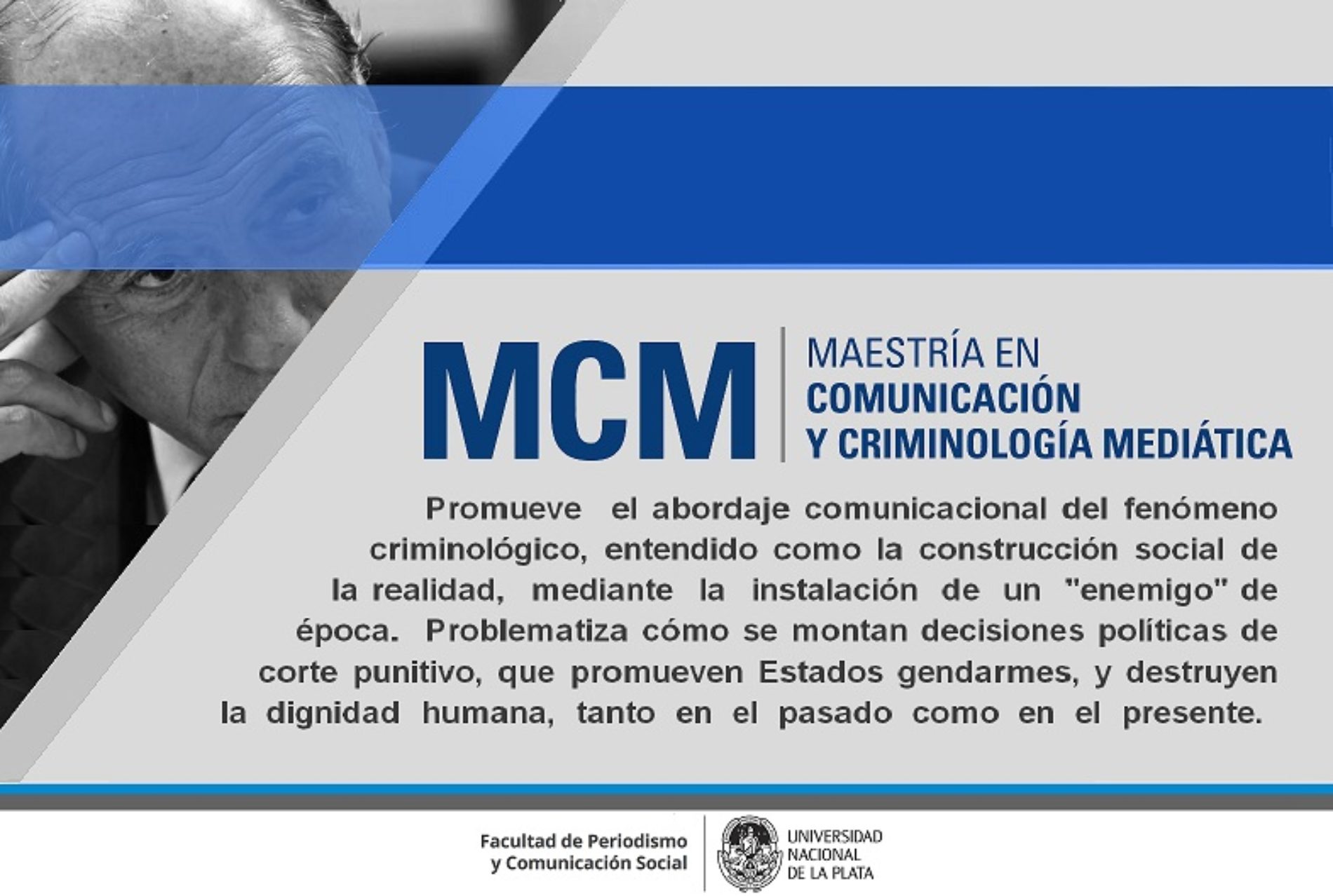 «Maestría en Comunicación y Criminología Mediática»