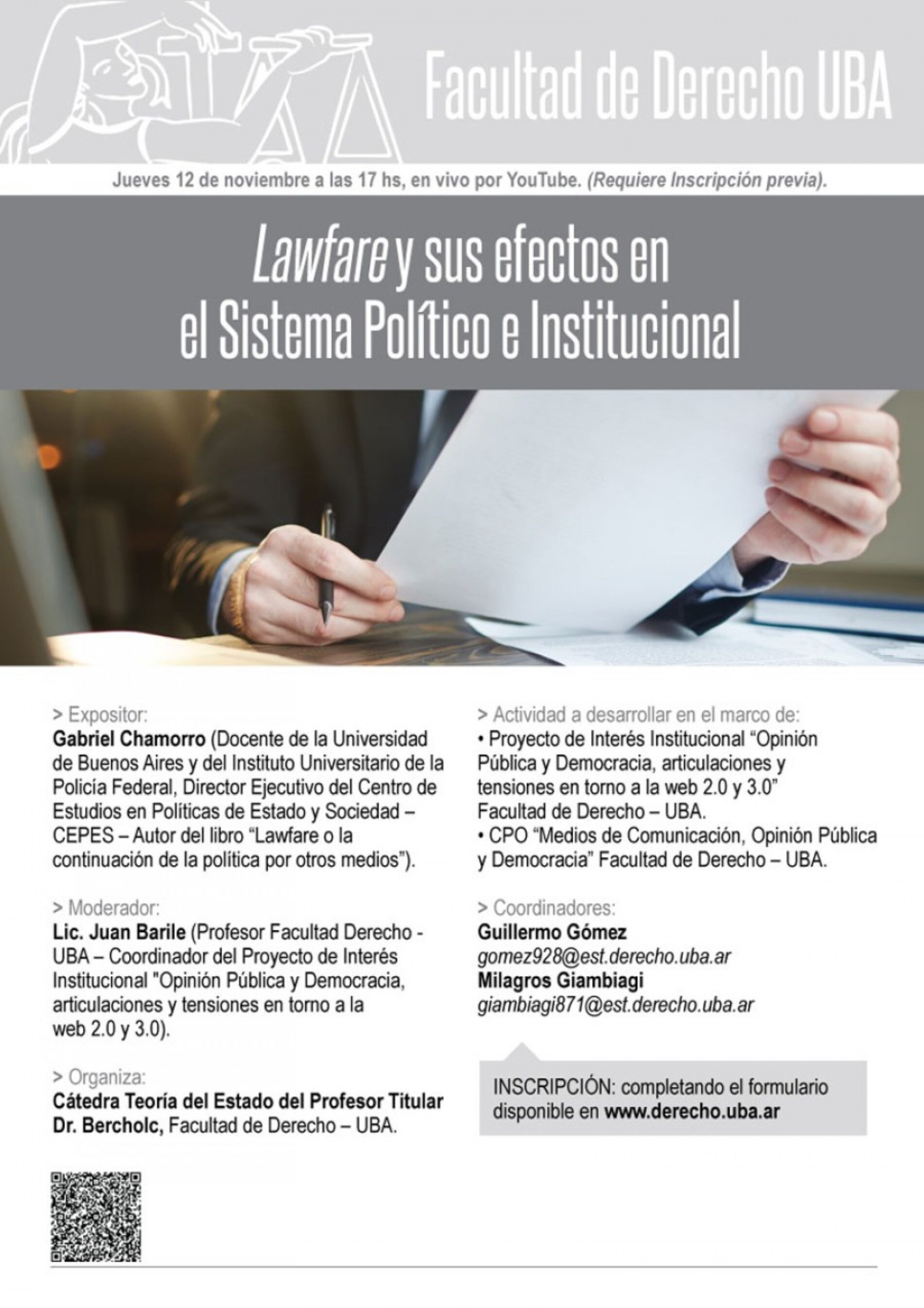 Lawfare y sus efectos en el Sistema Político e Institucional
