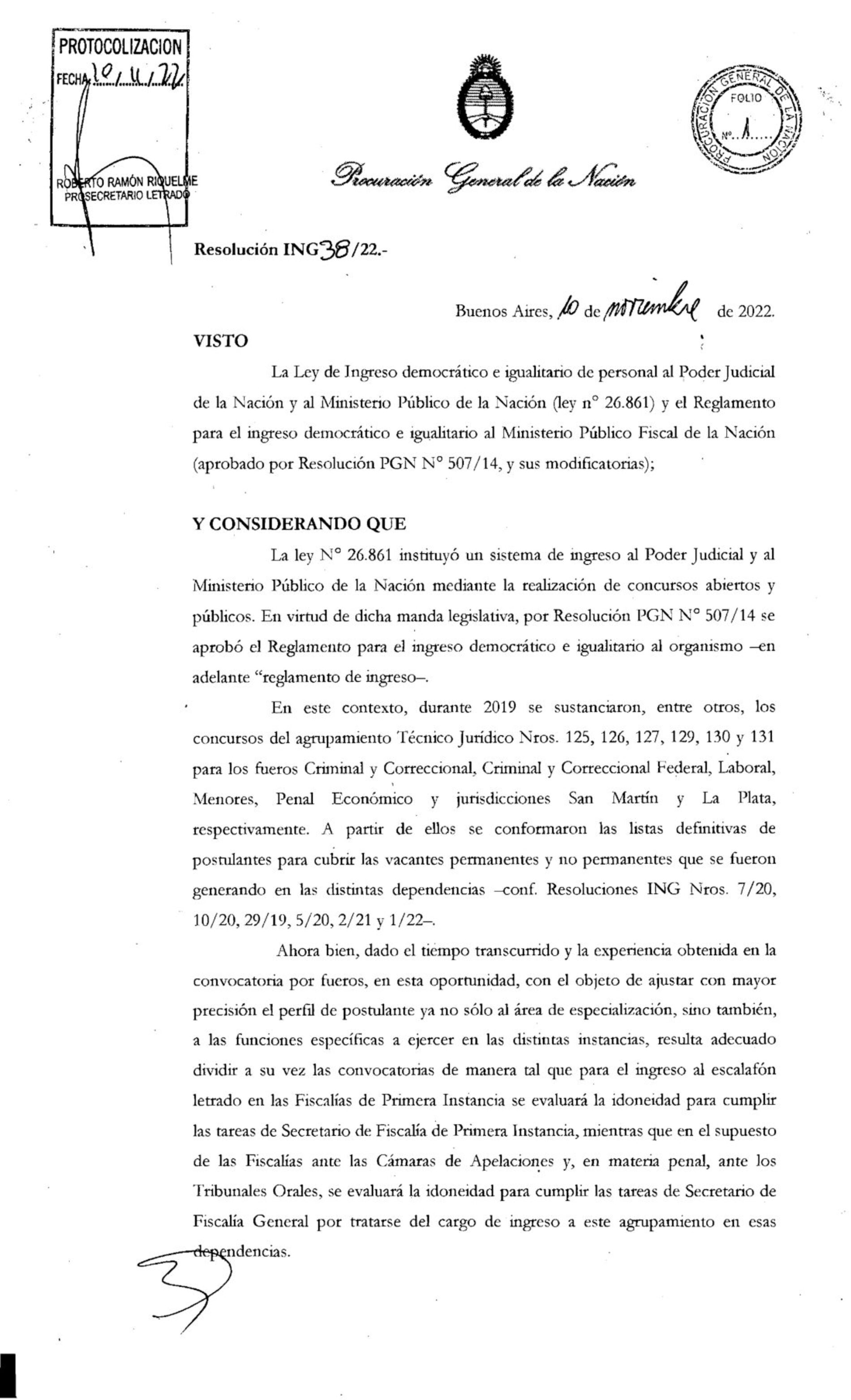 Jornada ” Hacia un proceso penal adversarial “: Declaración de interés del Ministerio Público de la Defensa C.A.B.A.