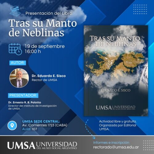 FUNDEJUS difunde: “Presentación del Libro: Tras su Manto de Neblinas”