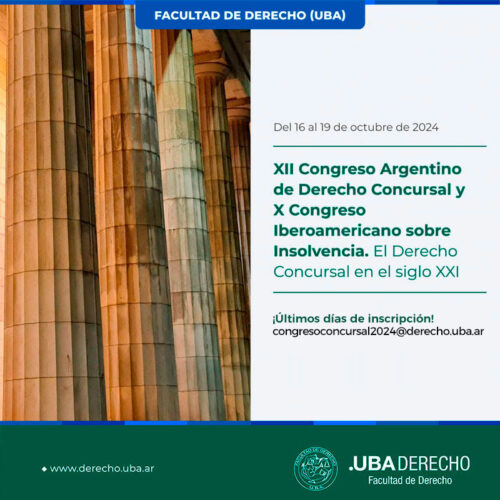 FUNDEJUS difunde: “XII Congreso Argentino de Derecho Concursal y X Congreso Iberoamericano sobre Insolvencia. El Derecho Concursal en el siglo XXI”