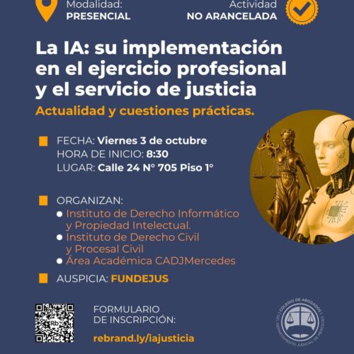 La IA: su implementación en el ejercicio profesional y el servicio de justicia