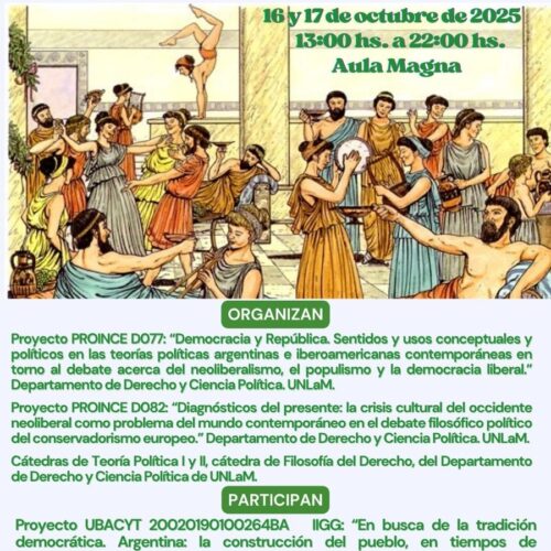 VIII Simposio Internacional UNLaM de Teoría y Filosofía Política Democracias y nacionalismos