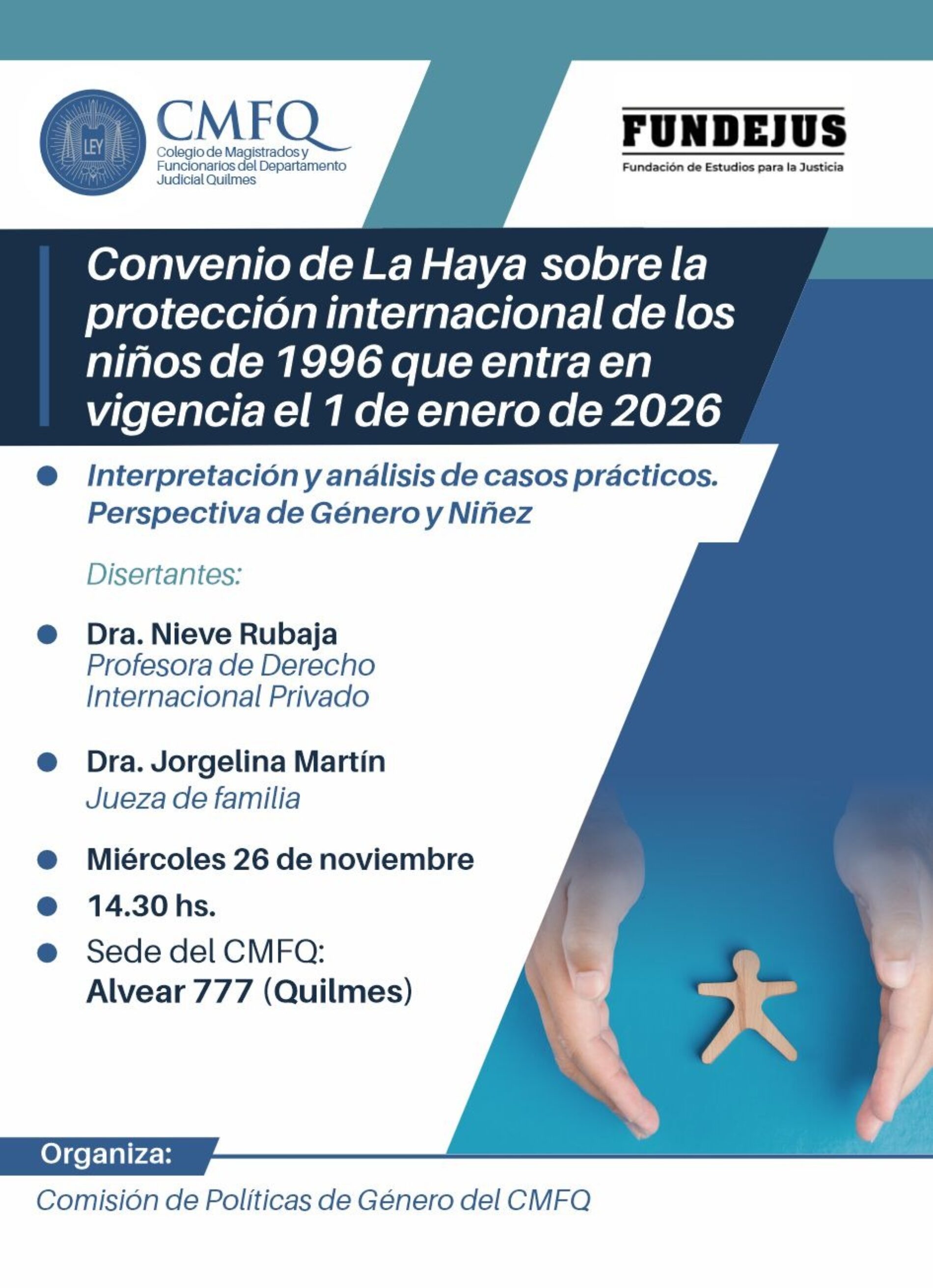 Convenio de La Haya sobre la protección internacional de los niños de 1996 que entra en vigencia el 1 de enero de 2026