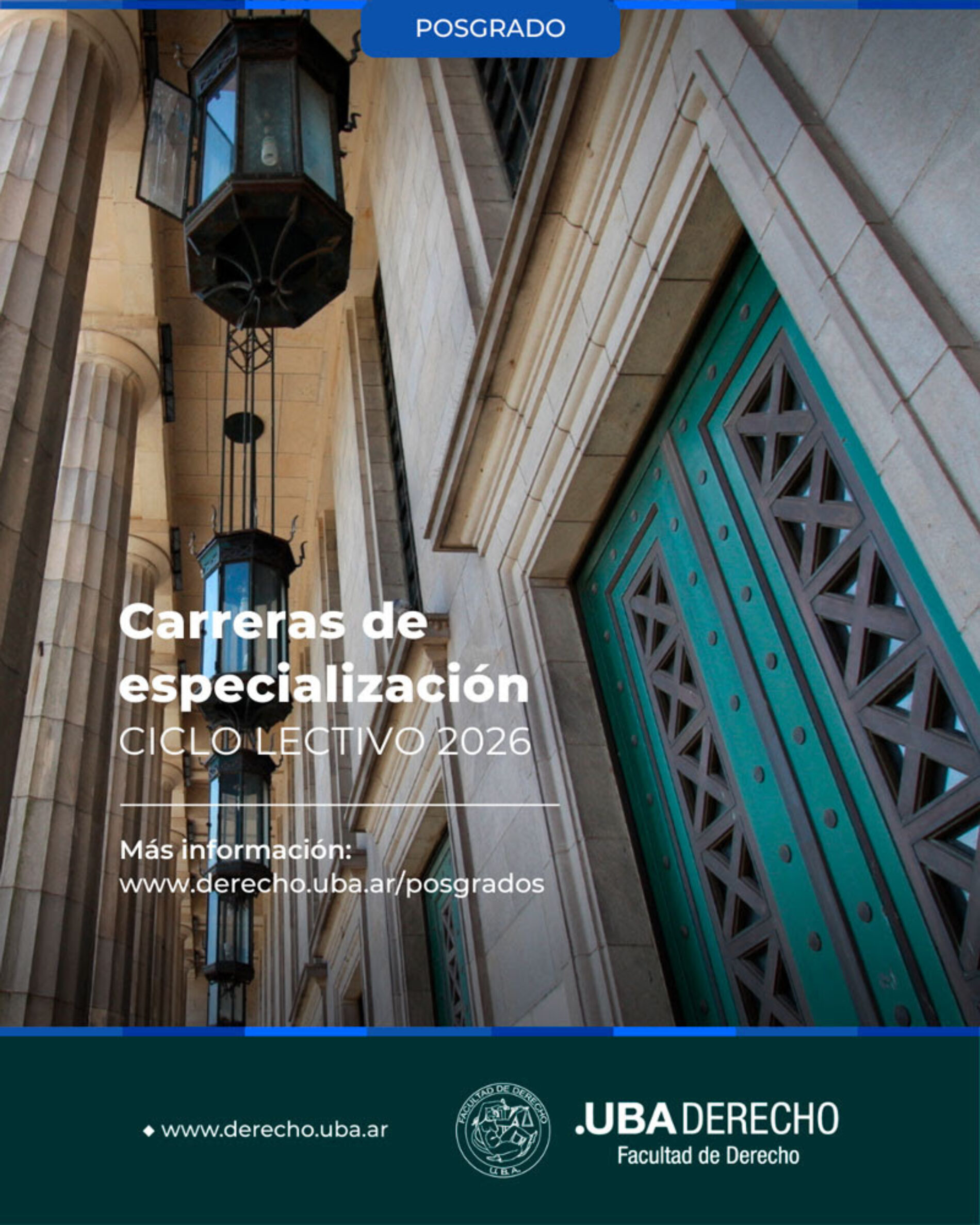 Posgrado: Carreras de especialización