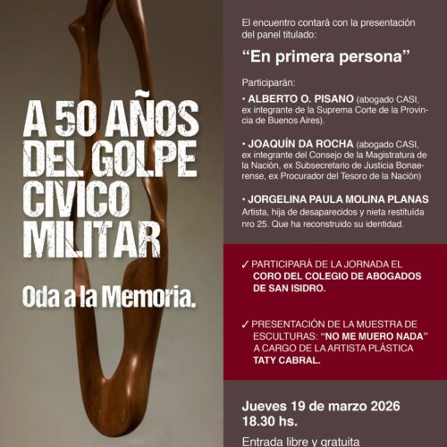 A 50 años del golpe cívico militar