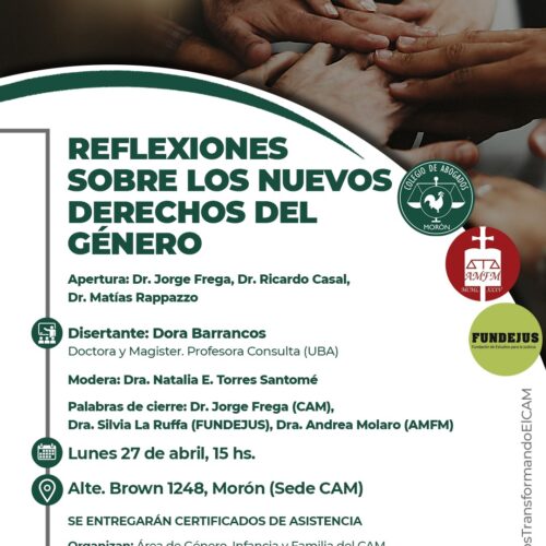 Reflexiones sobre los nuevos derechos del género.