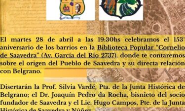 Belgrano, Saavedra y Núñez: tres barrios, un mismo origen.