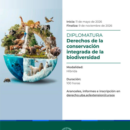 Diplomatura: Derechos de la conservación integrada de la biodiversidad