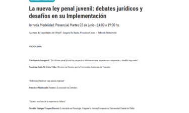 La nueva ley penal juvenil: debates jurídicos y desafíos en su Implementación