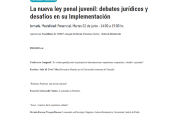 La nueva ley penal juvenil: debates jurídicos y desafíos en su Implementación