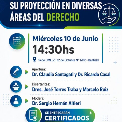 Jornada: “Acción preventiva del daño. Su proyección en diversas áreas del derecho”