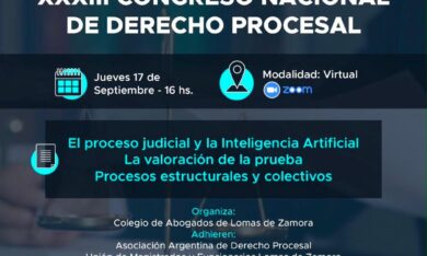 XXXIII Congreso Nacional de Derecho Procesal