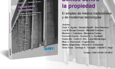 NOVEDAD BIBLIOGRÁFICA. Delitos contra la propiedad